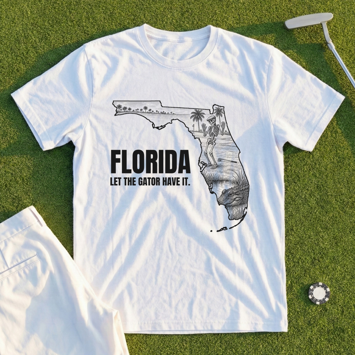 Florida Let The Gator Have It Tee