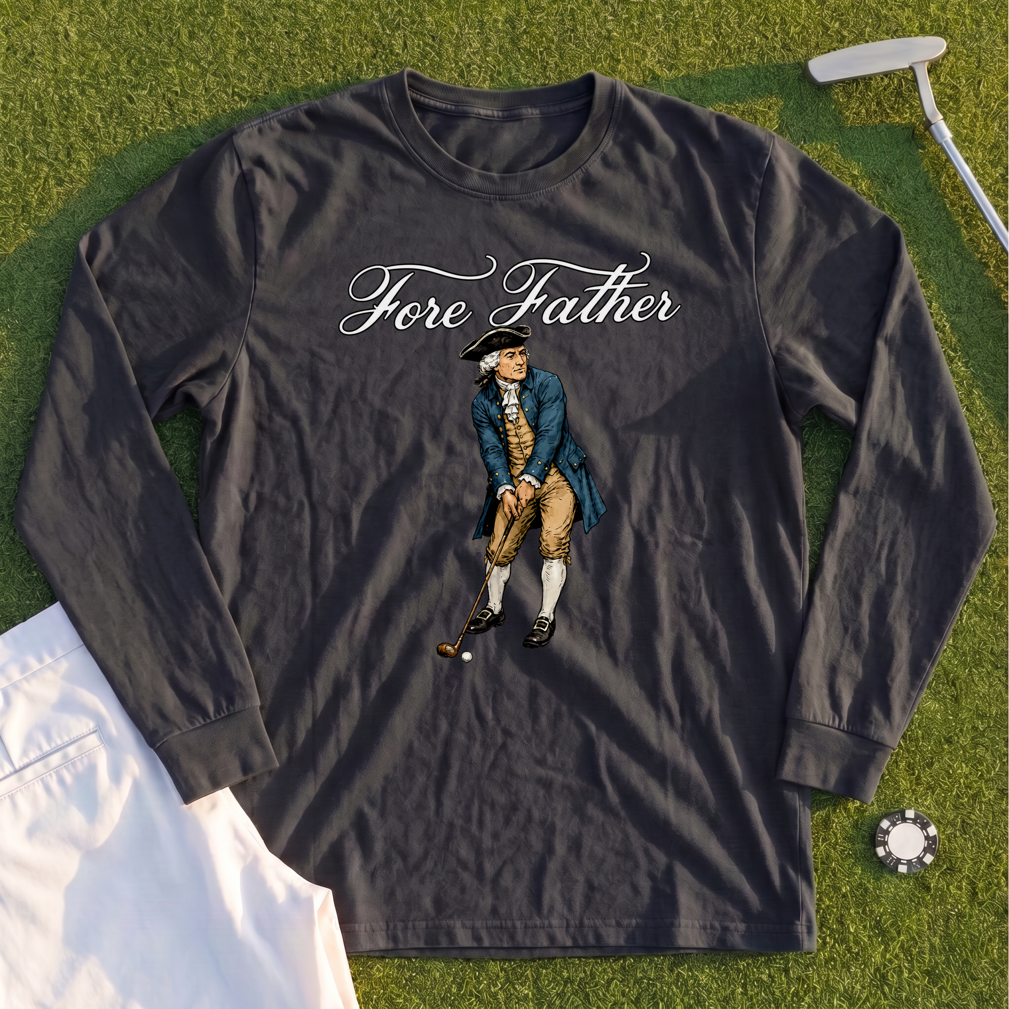 Fore Father Long Sleeve Tee