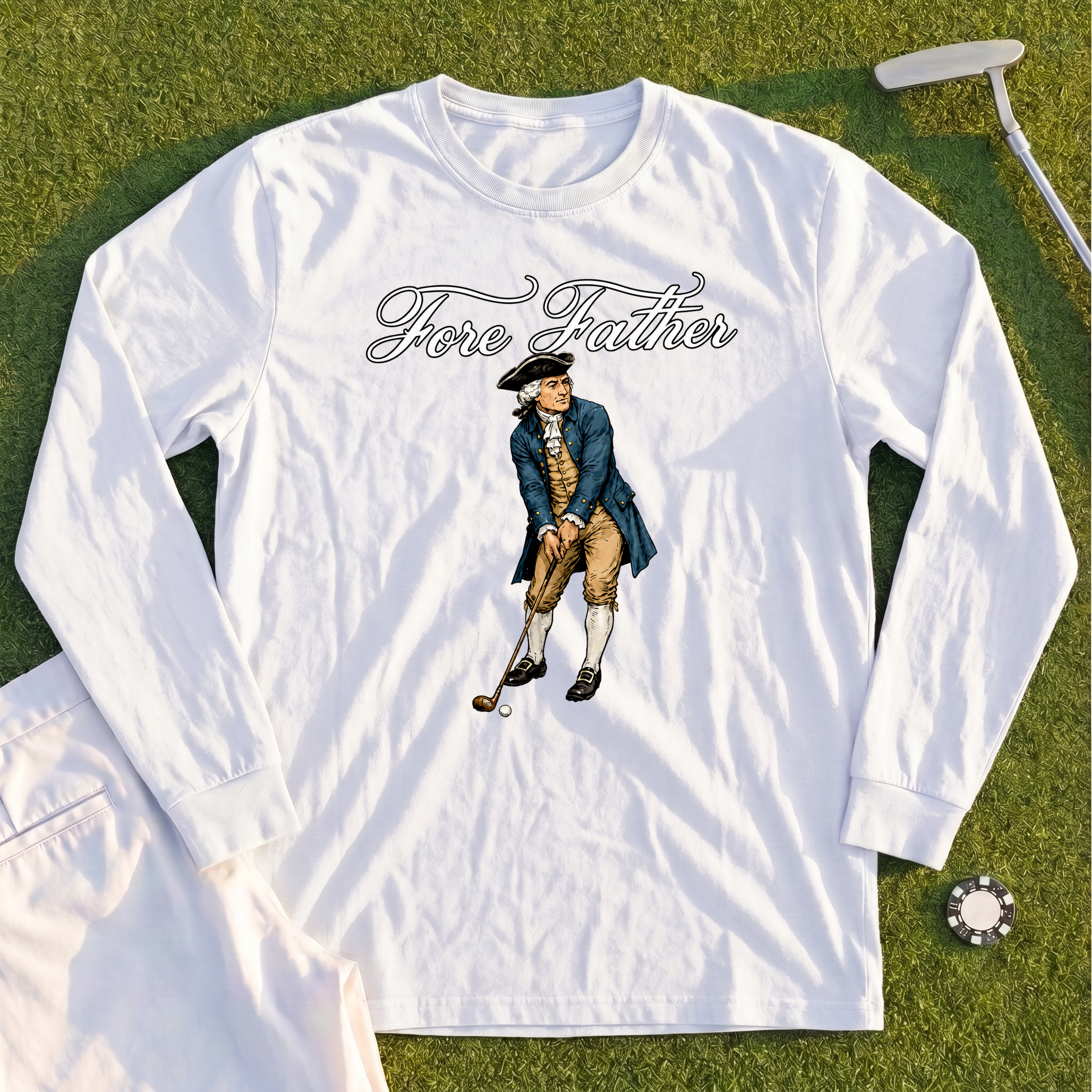 Fore Father Long Sleeve Tee