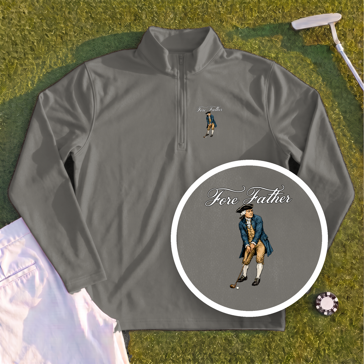 Fore Father Quarter Zip
