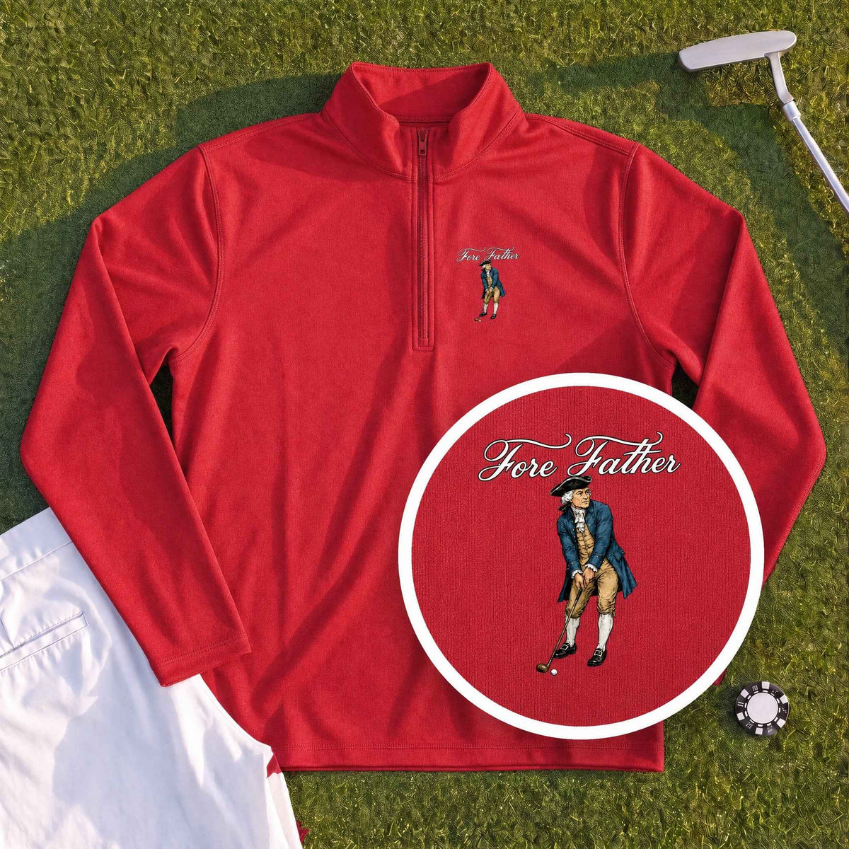 Fore Father Quarter Zip