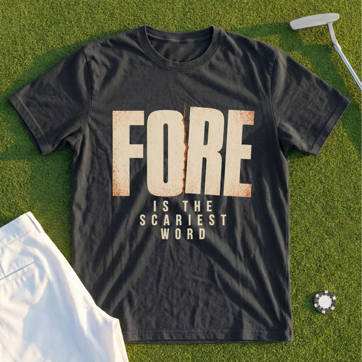 Fore Is The Scariest Word Tee