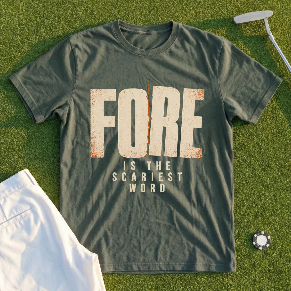 Fore Is The Scariest Word Tee