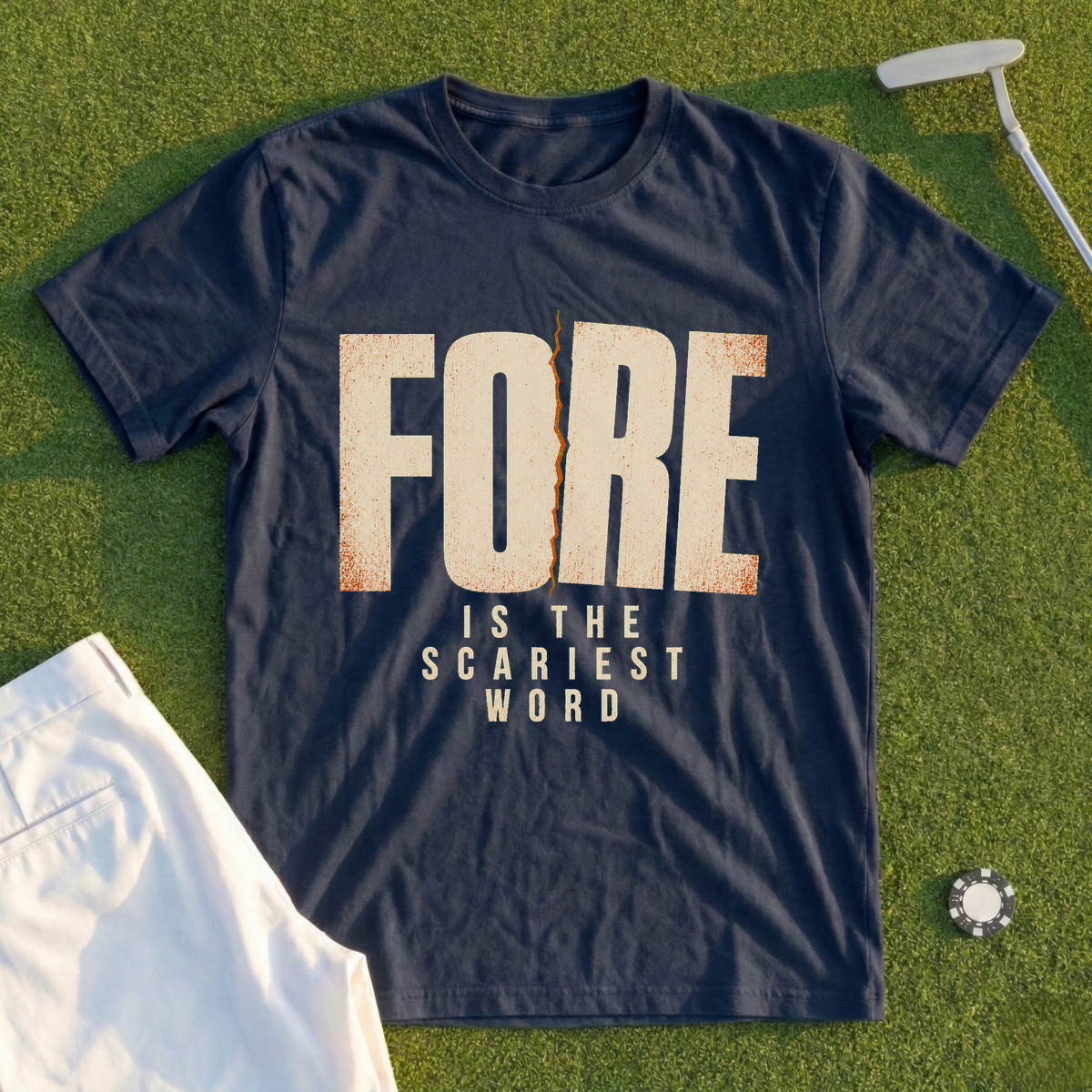 Fore Is The Scariest Word Tee