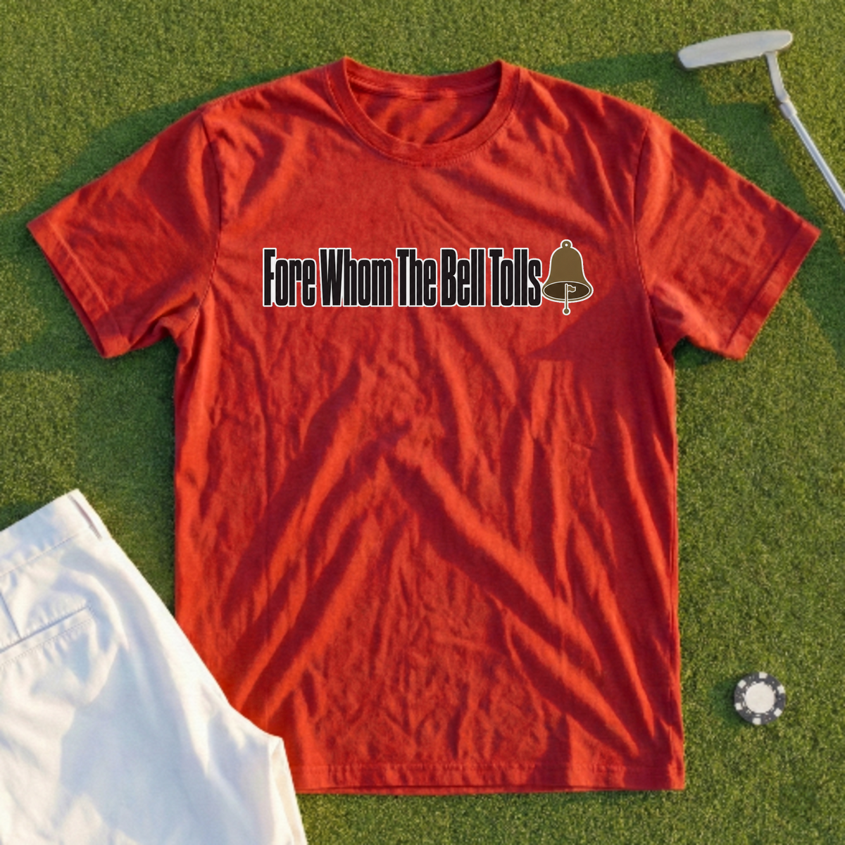 Fore Whom The Bell Tolls Tee