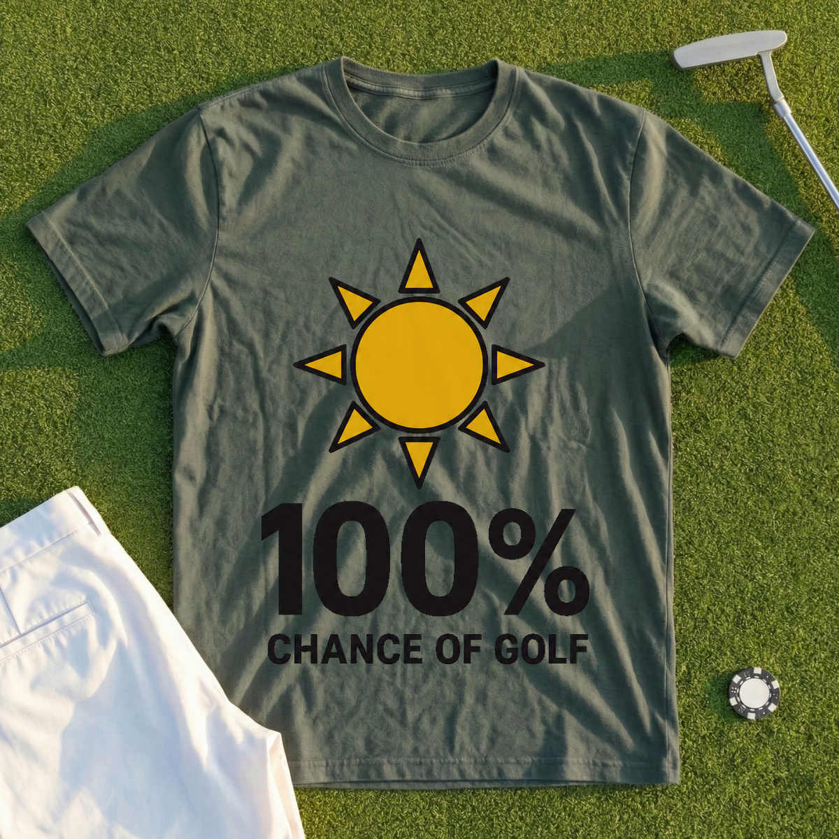 Forecast: 100% Chance Of Golf Tee