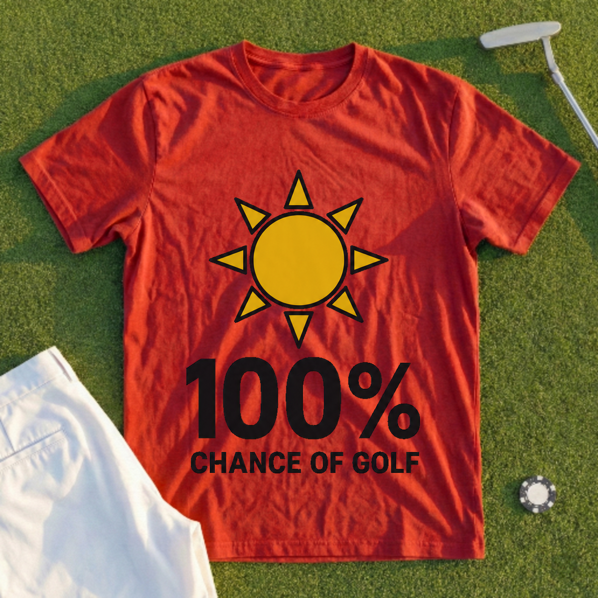 Forecast: 100% Chance Of Golf Tee