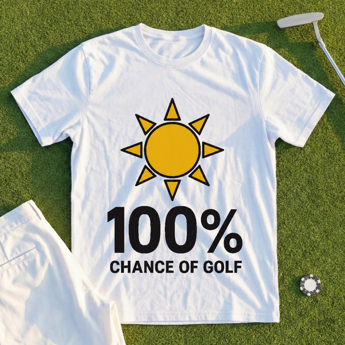 Forecast: 100% Chance Of Golf Tee