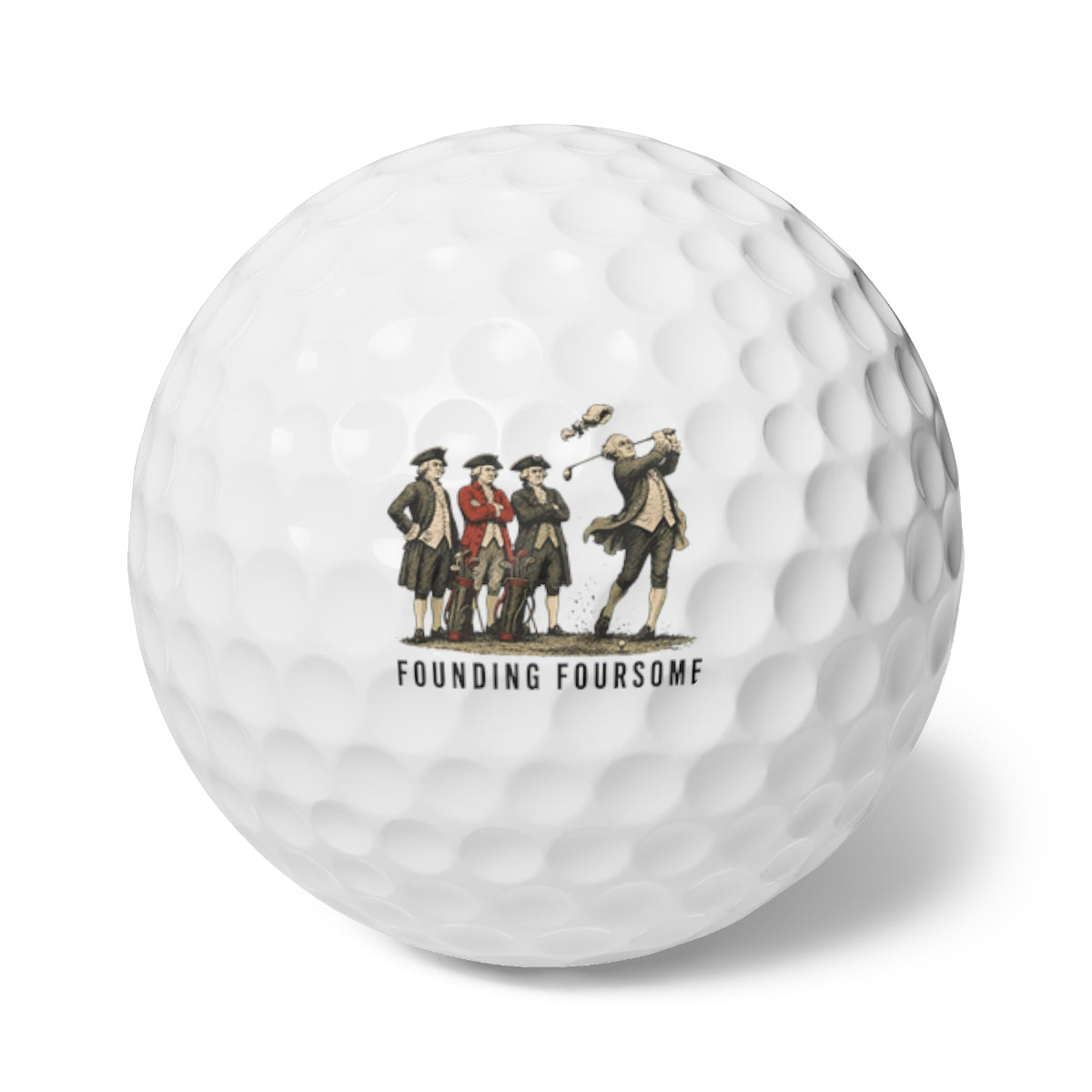 Founding Foursome Golf Balls