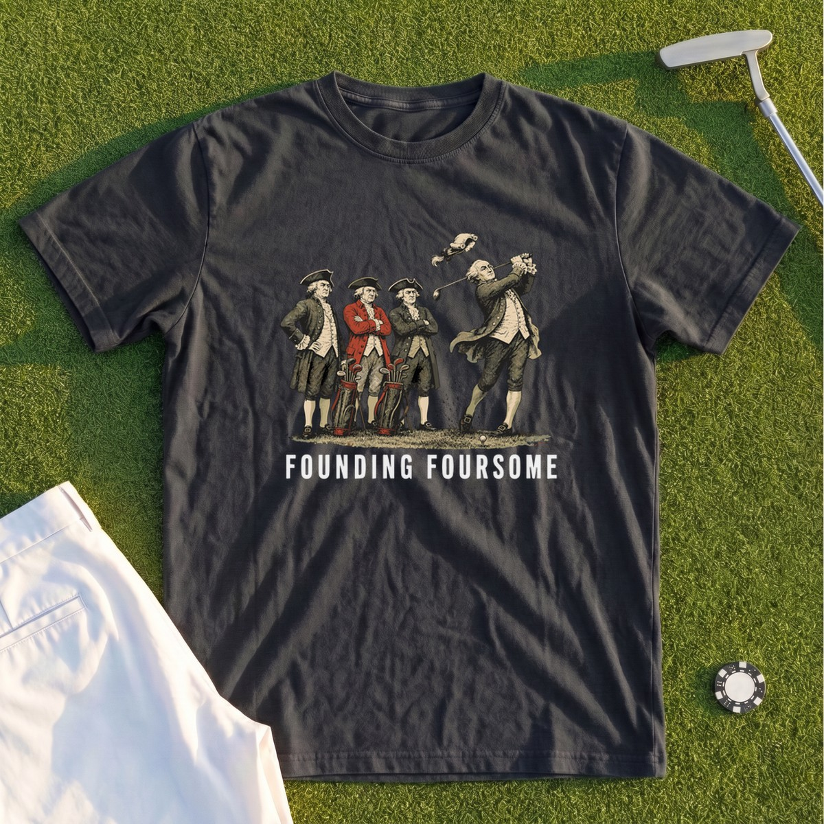 Founding Foursome Premium Tee