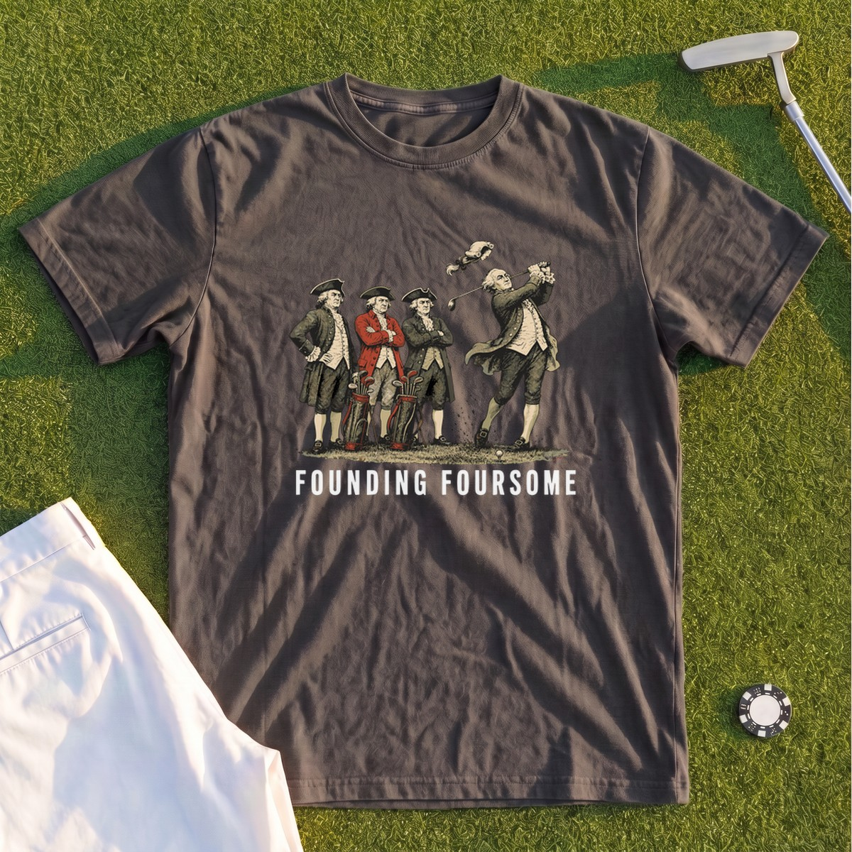 Founding Foursome Premium Tee