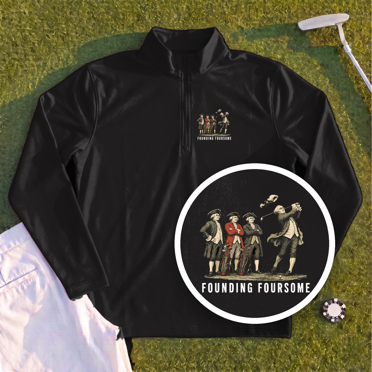 Founding Foursome Quarter Zip