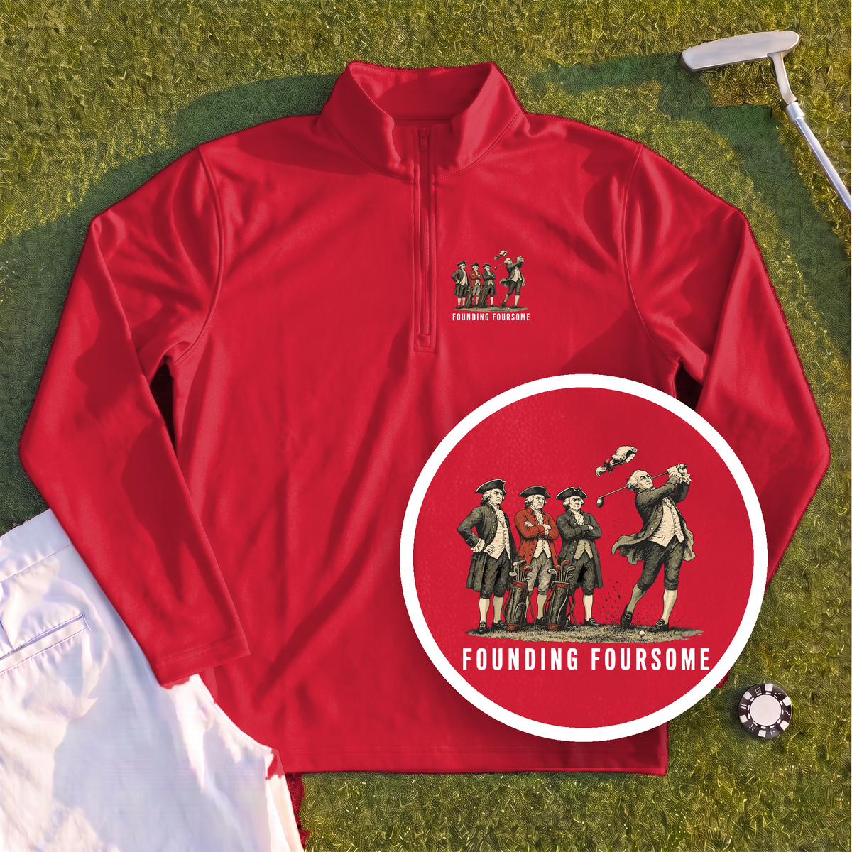 Founding Foursome Quarter Zip