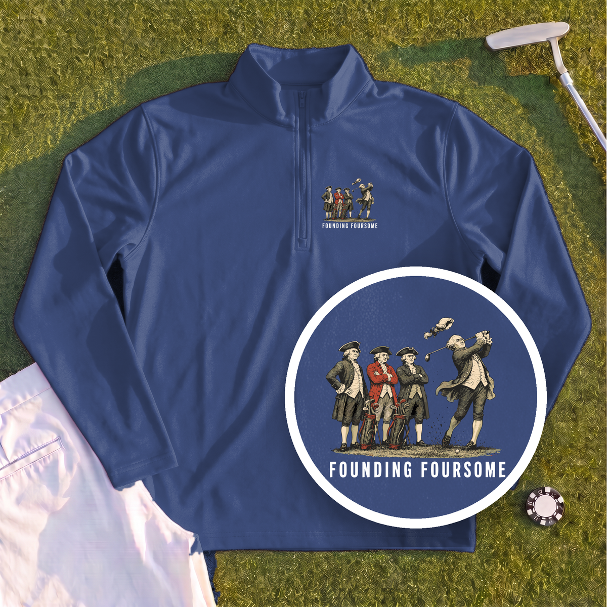 Founding Foursome Quarter Zip