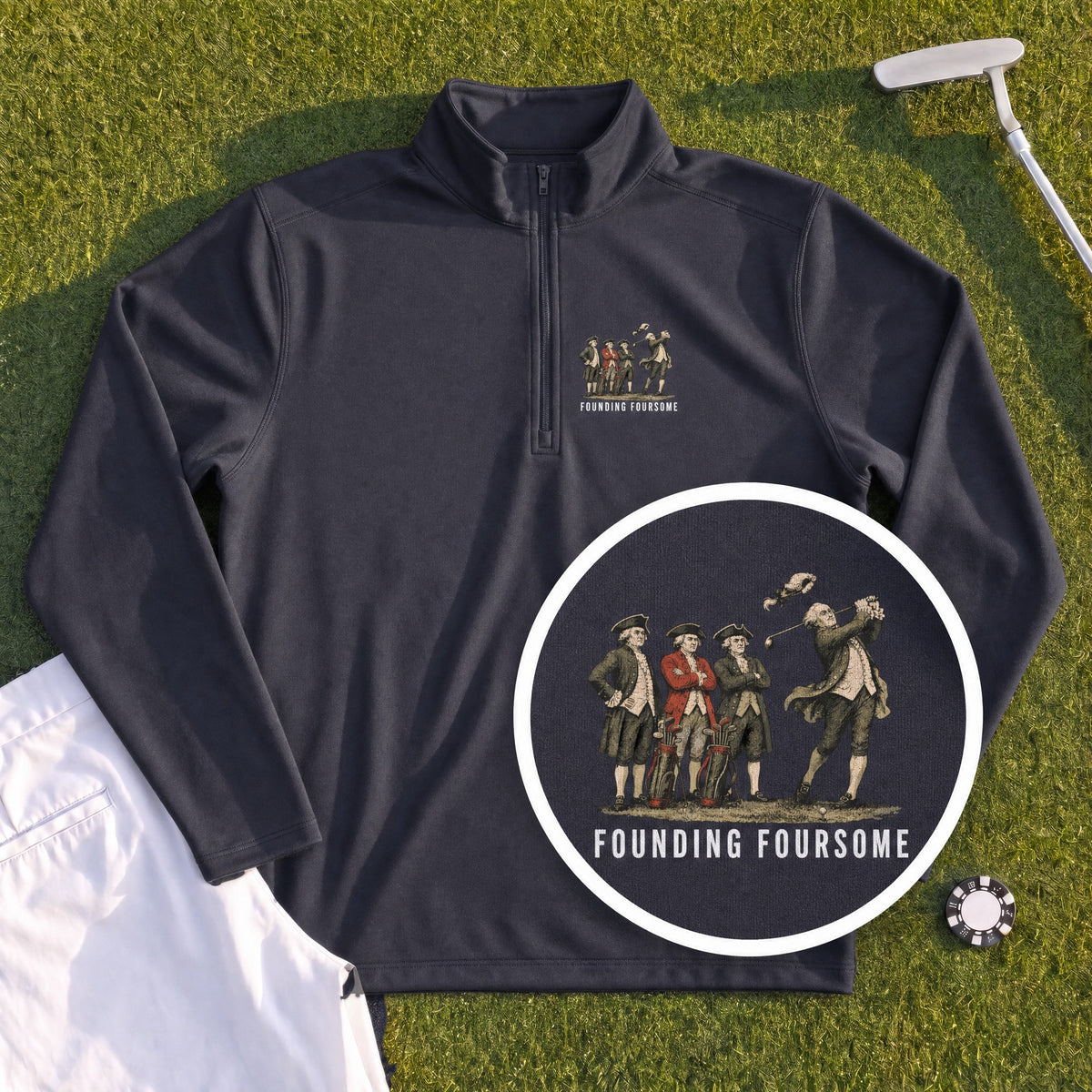 Founding Foursome Quarter Zip