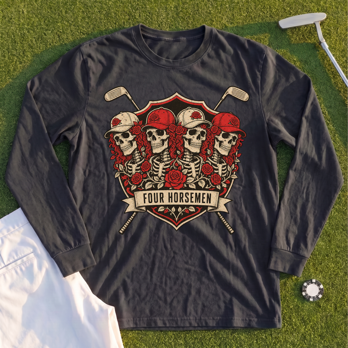 Four Horsemen Long Sleeve Tee