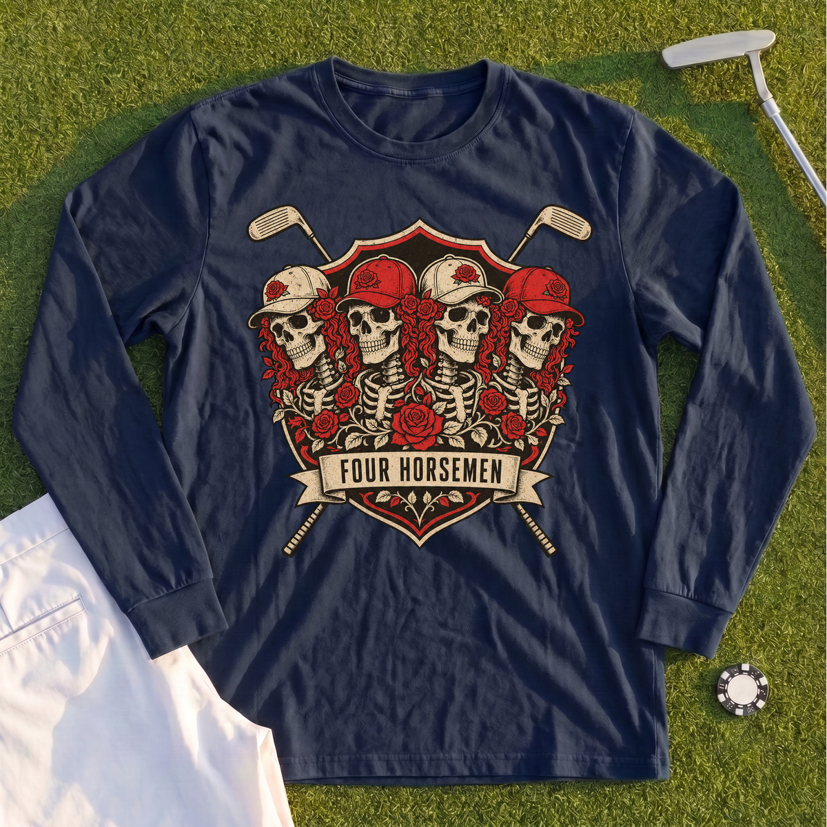 Four Horsemen Long Sleeve Tee