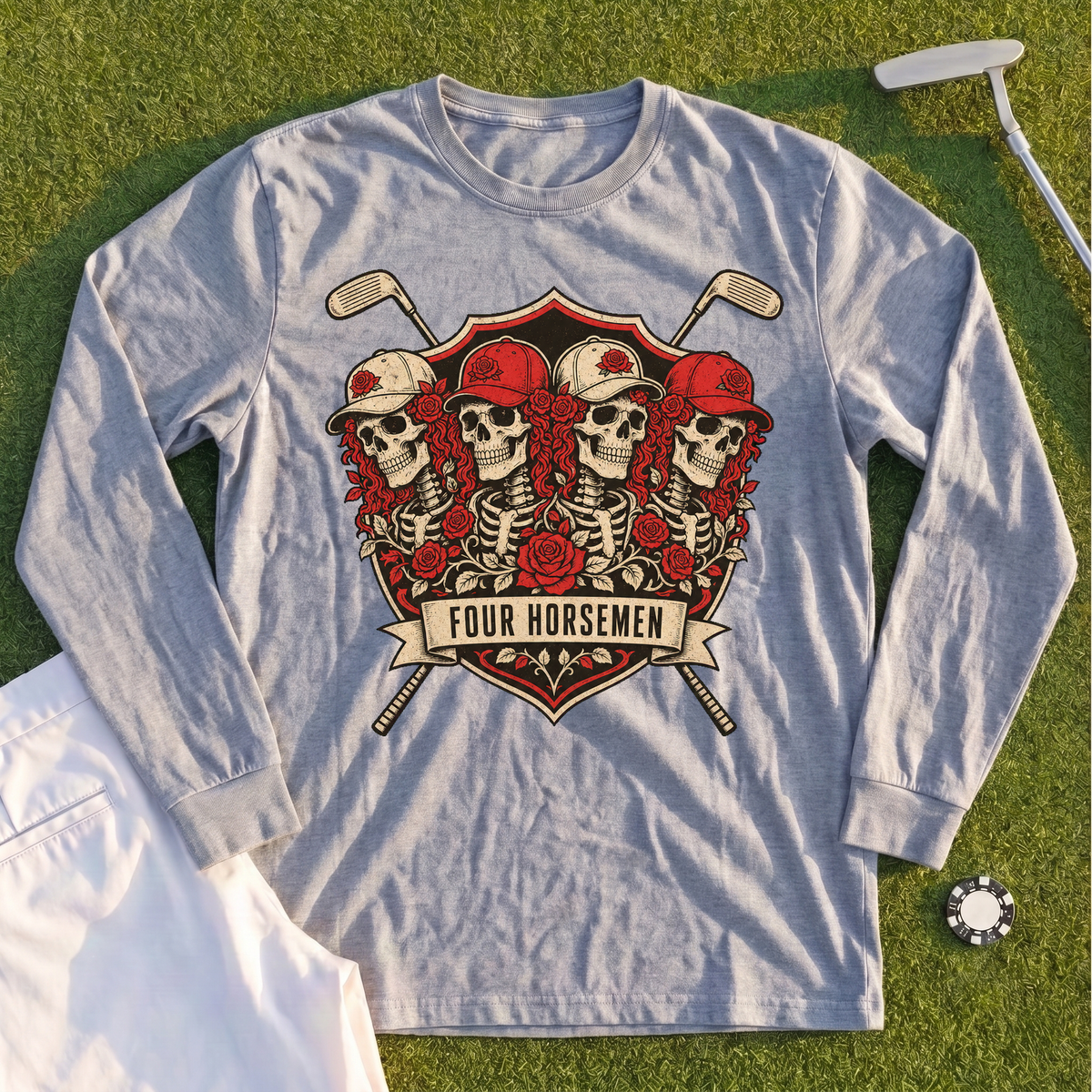 Four Horsemen Long Sleeve Tee