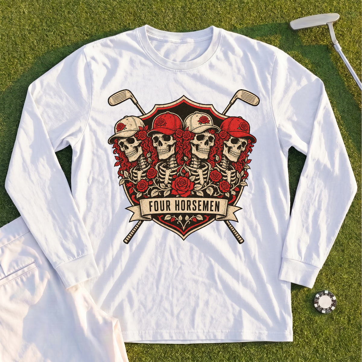Four Horsemen Long Sleeve Tee