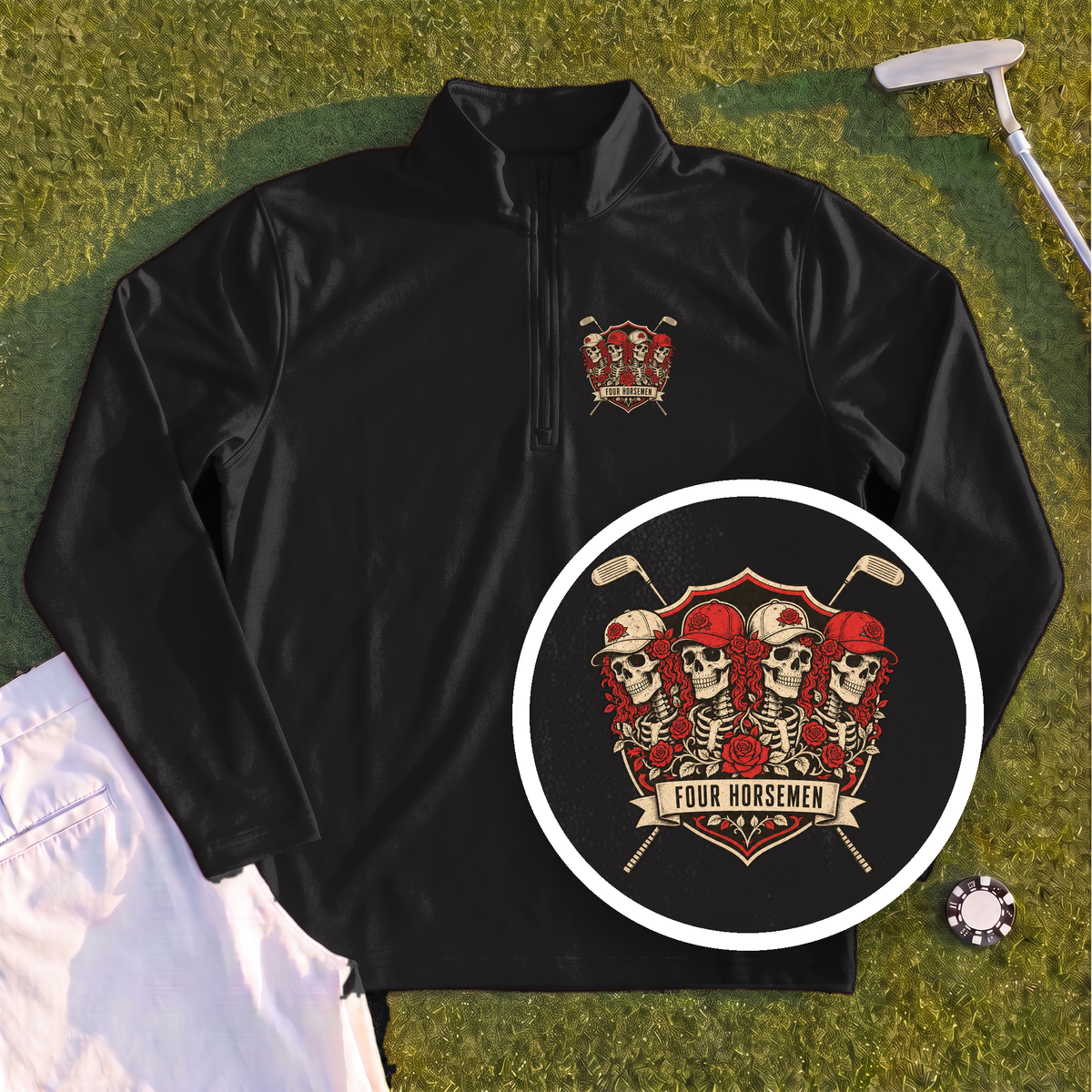 Four Horsemen Quarter Zip