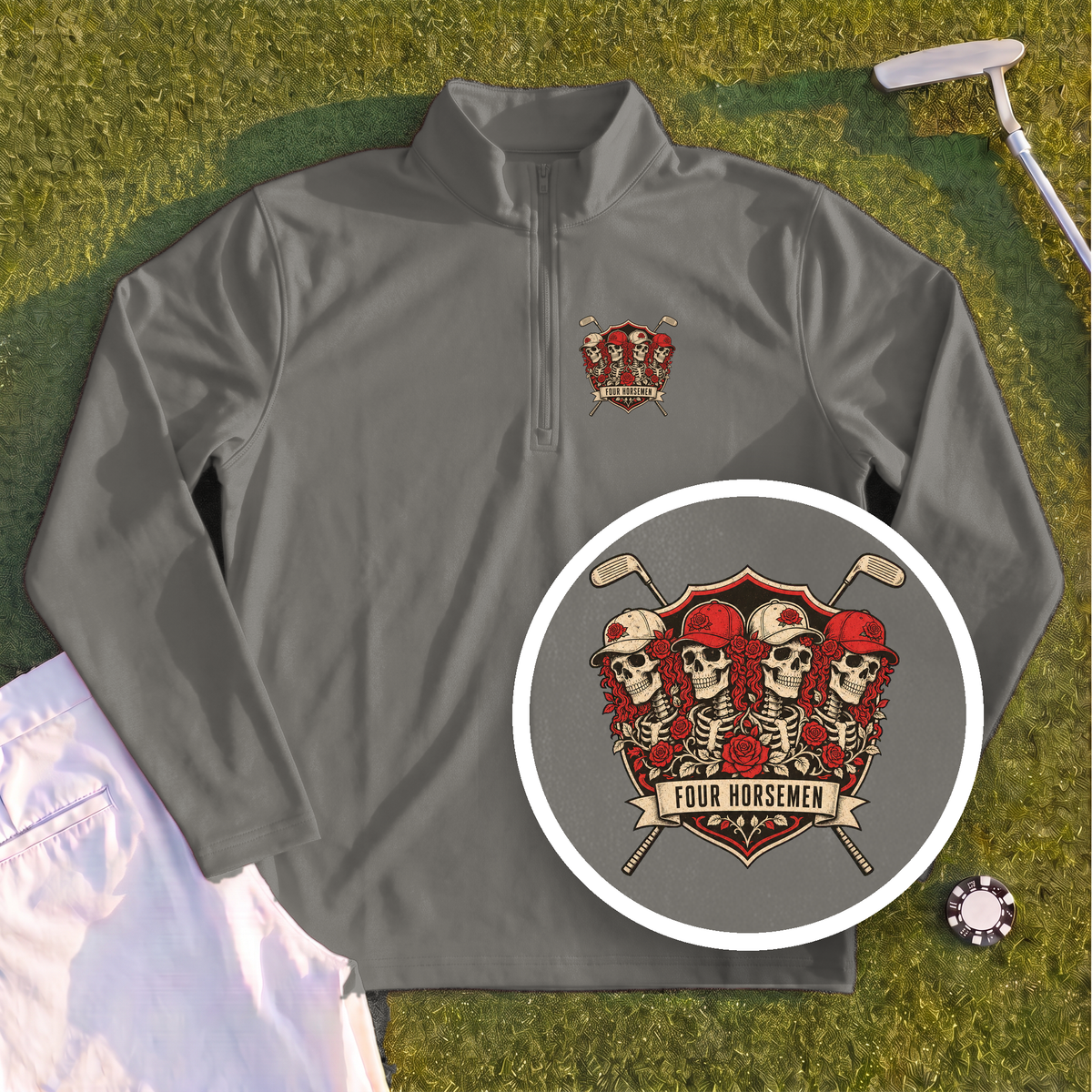 Four Horsemen Quarter Zip