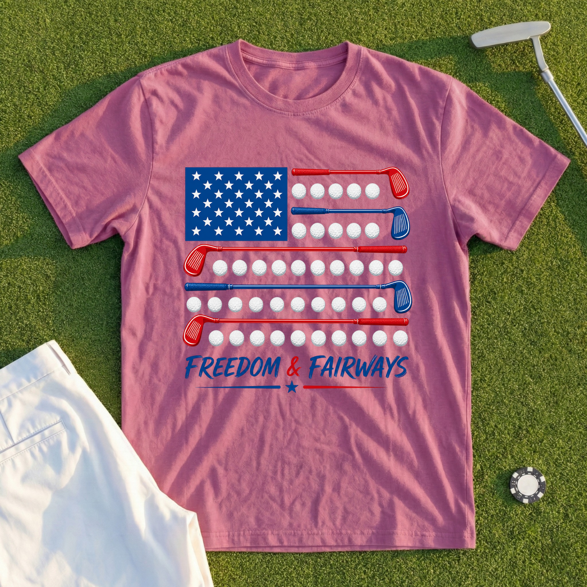 Freedom And Fairways Tee