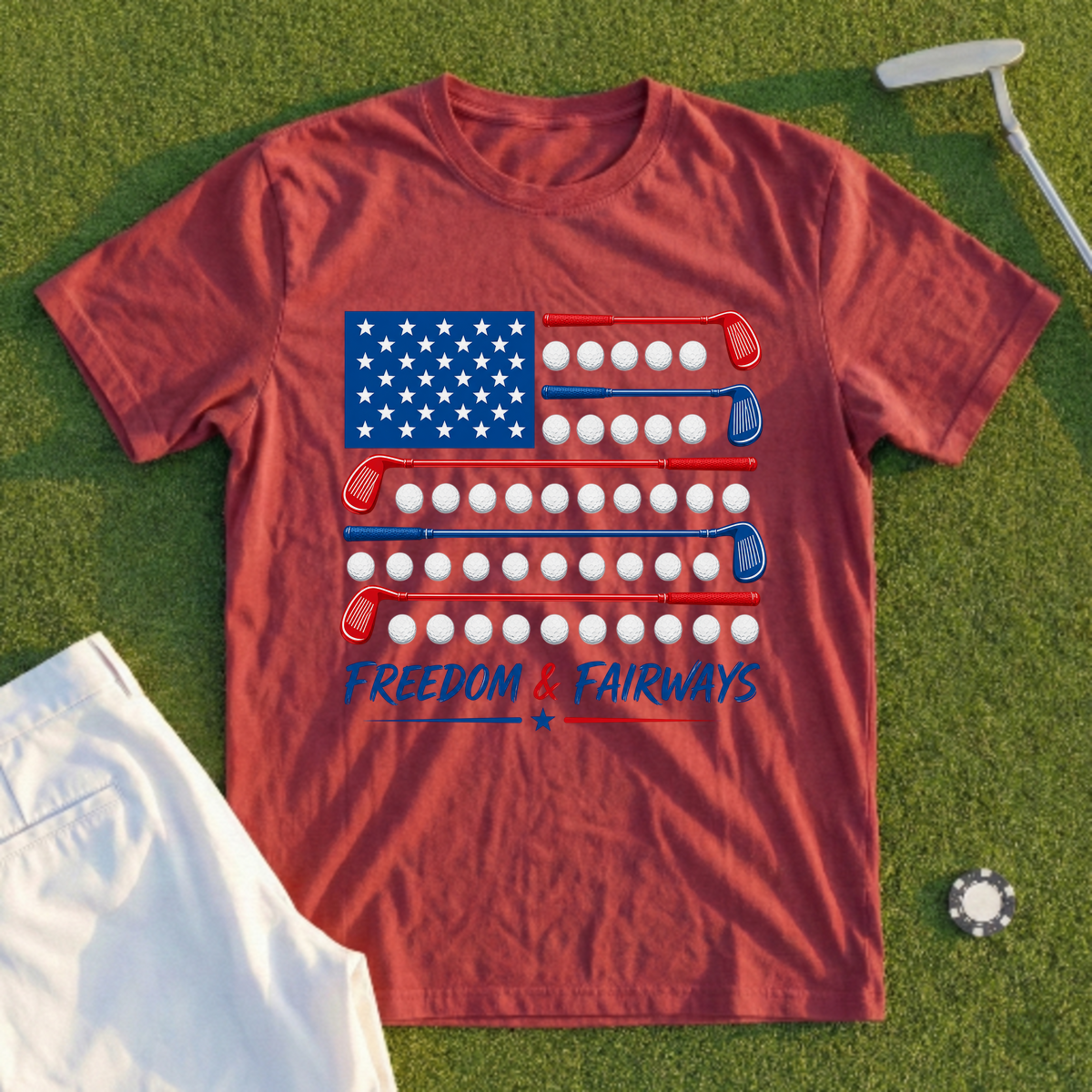 Freedom And Fairways Tee