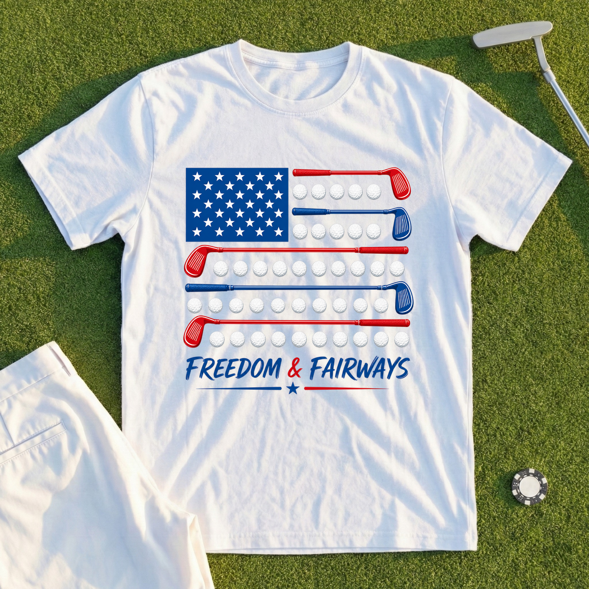 Freedom And Fairways Tee