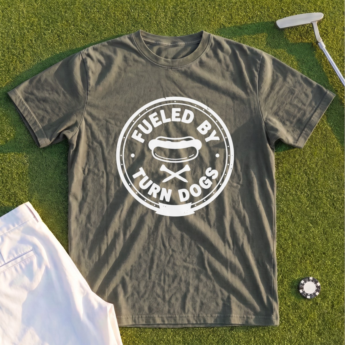 Fueled By Turn Dogs Premium Tee