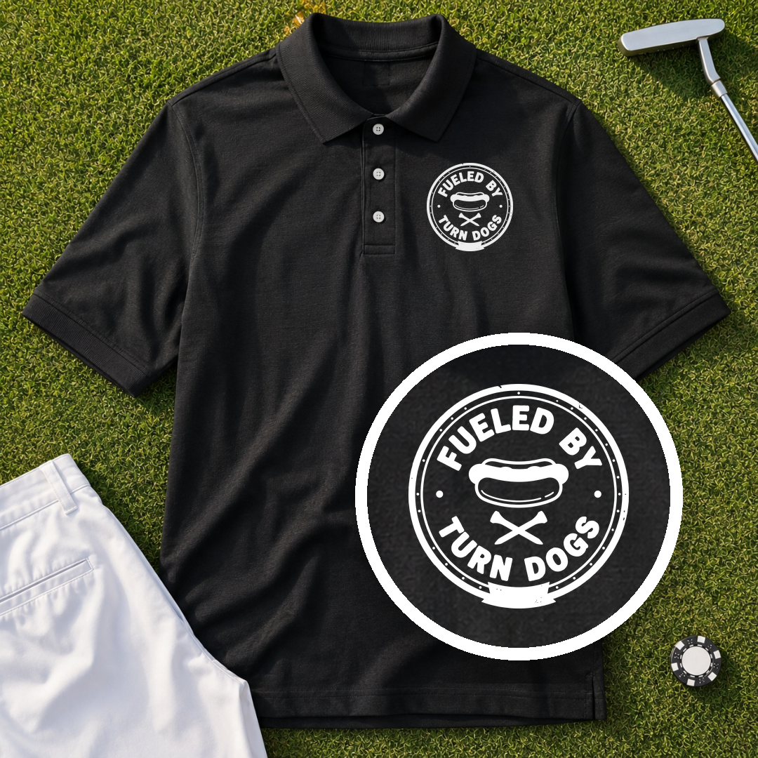 Fueled By Turn Dogs Performance Polo
