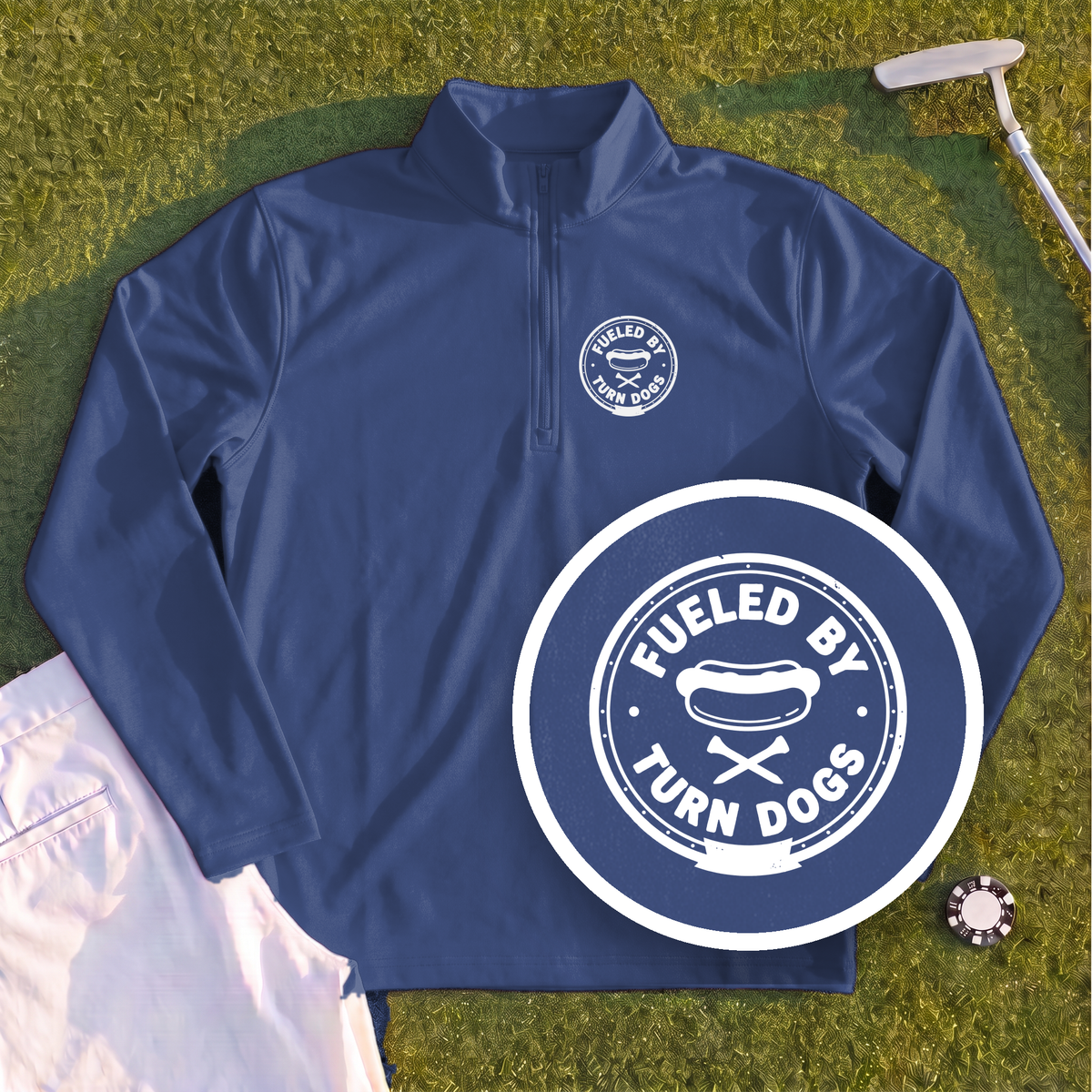 Fueled By Turn Dogs Quarter Zip