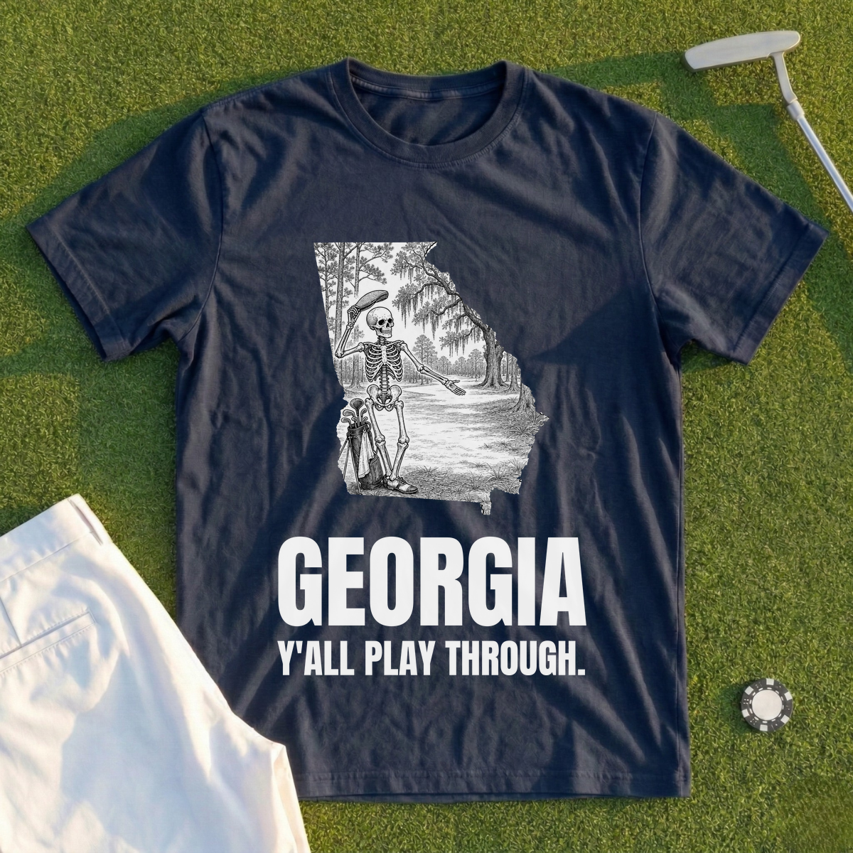 Georgia Y'all Play Through Tee