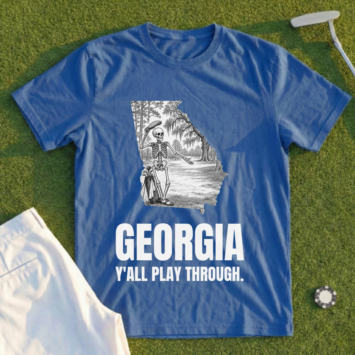 Georgia Y'all Play Through Tee
