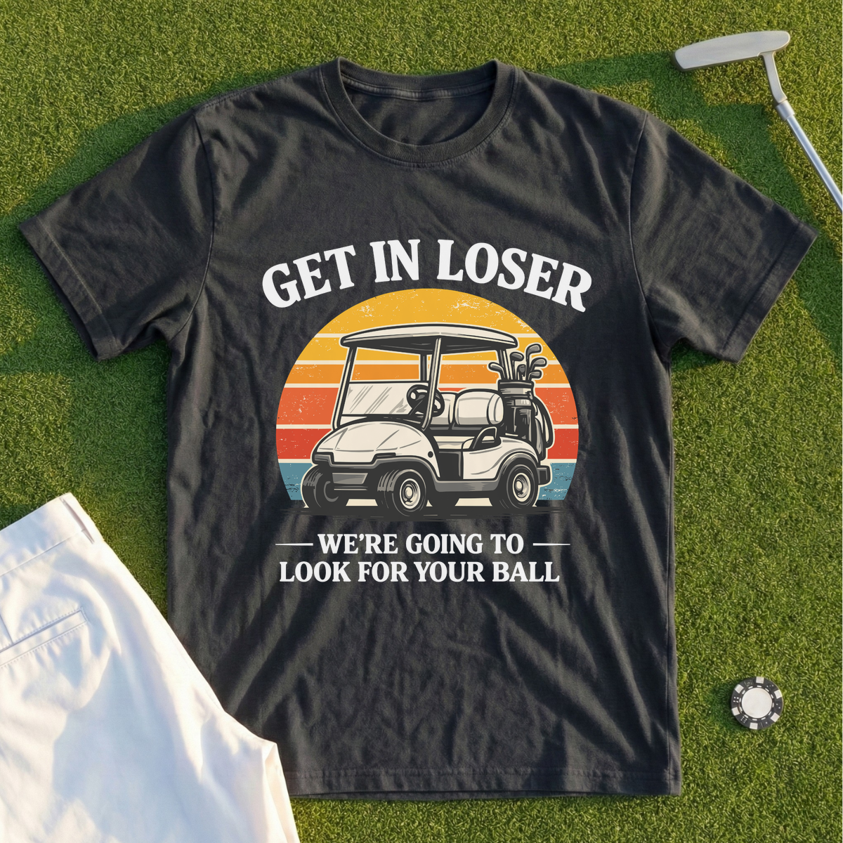 Get In Loser Ball Hunt Tee