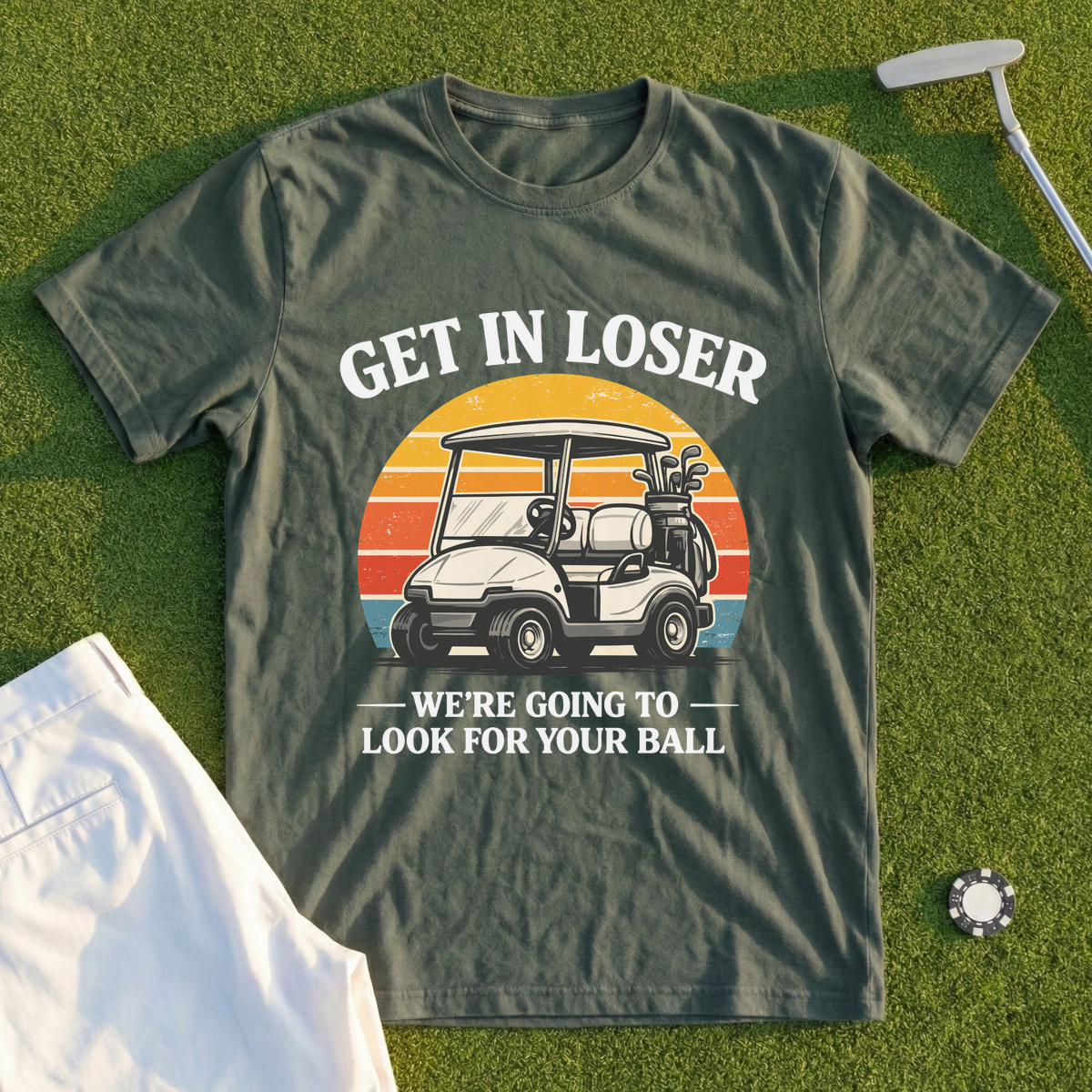 Get In Loser Ball Hunt Tee