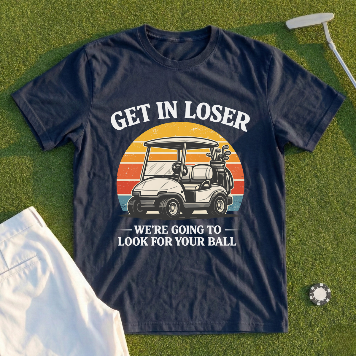 Get In Loser Ball Hunt Tee
