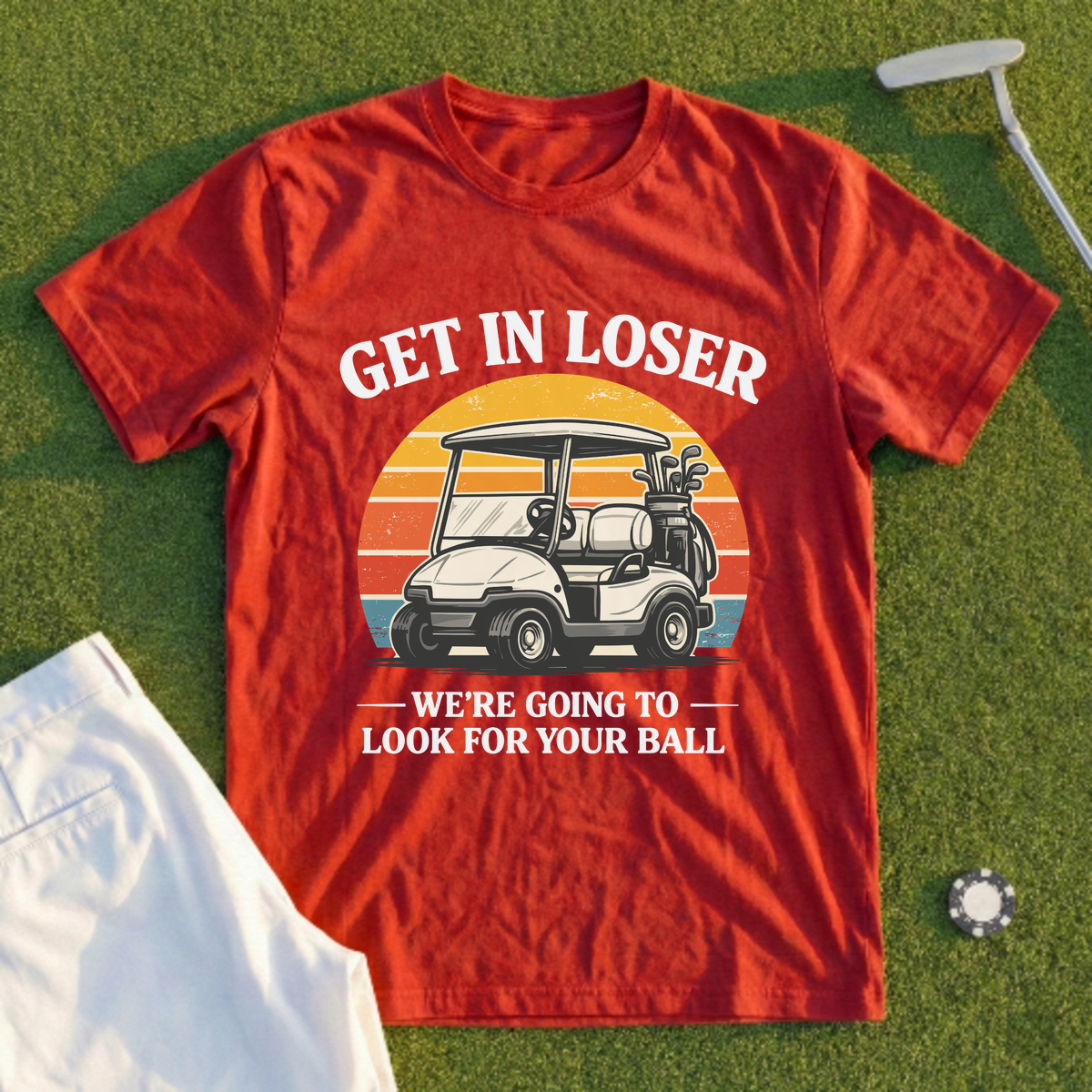 Get In Loser Ball Hunt Tee