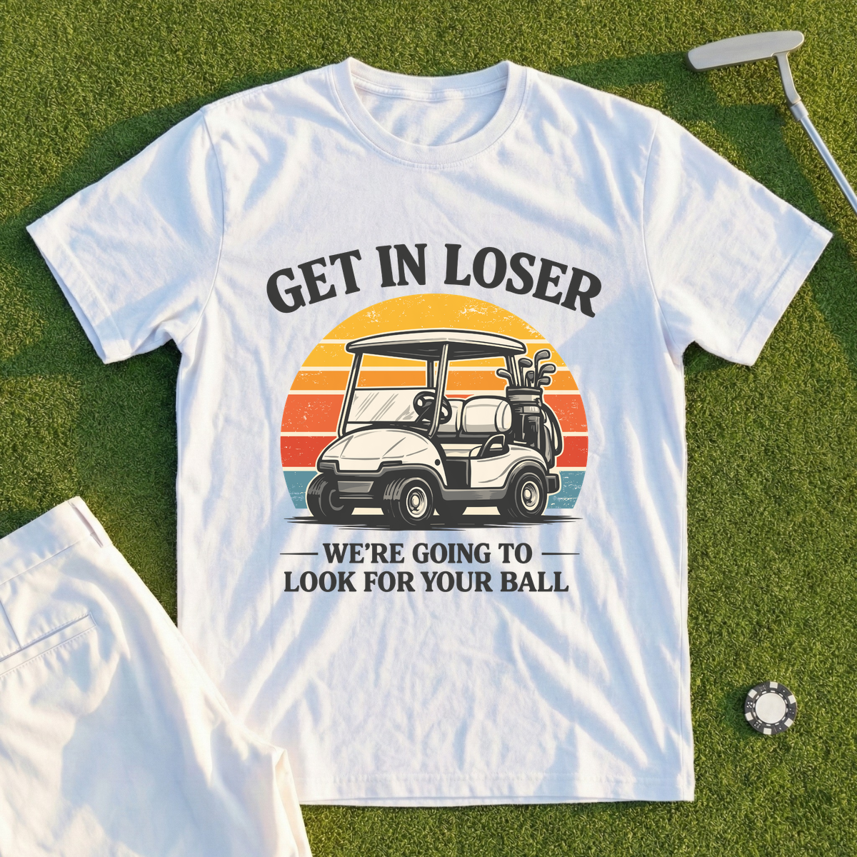 Get In Loser Ball Hunt Tee