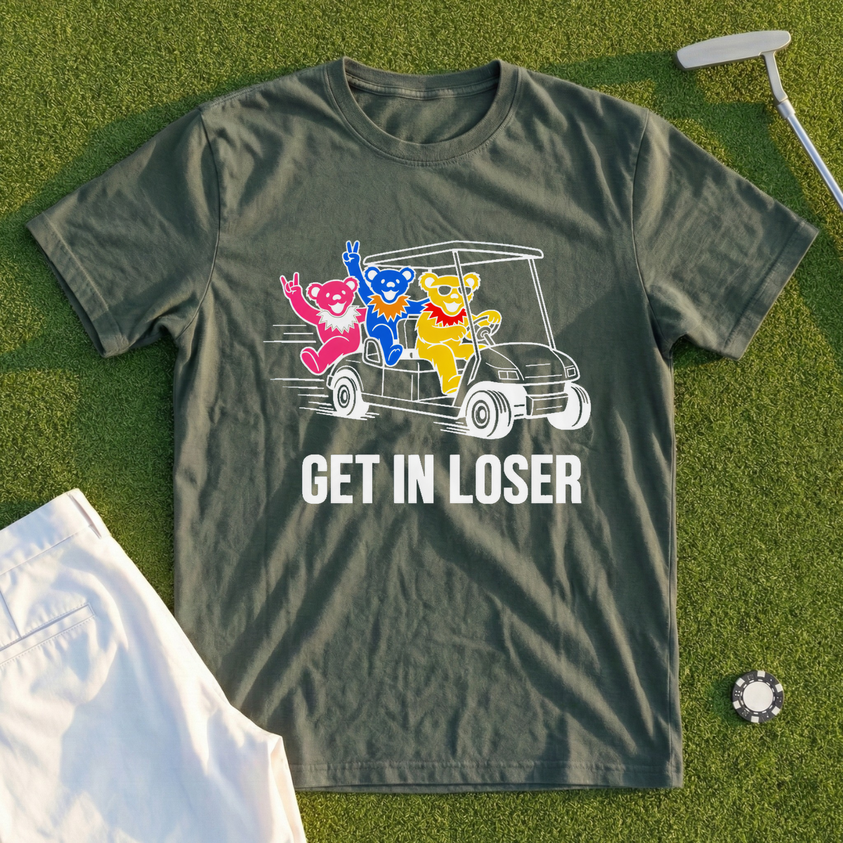 Get In Loser Bear Convoy Tee