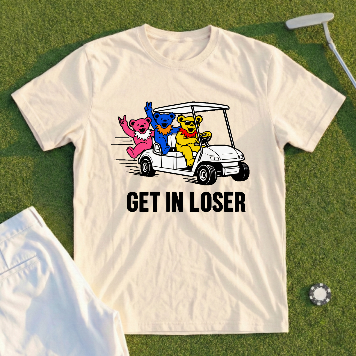 Get In Loser Bear Convoy Tee