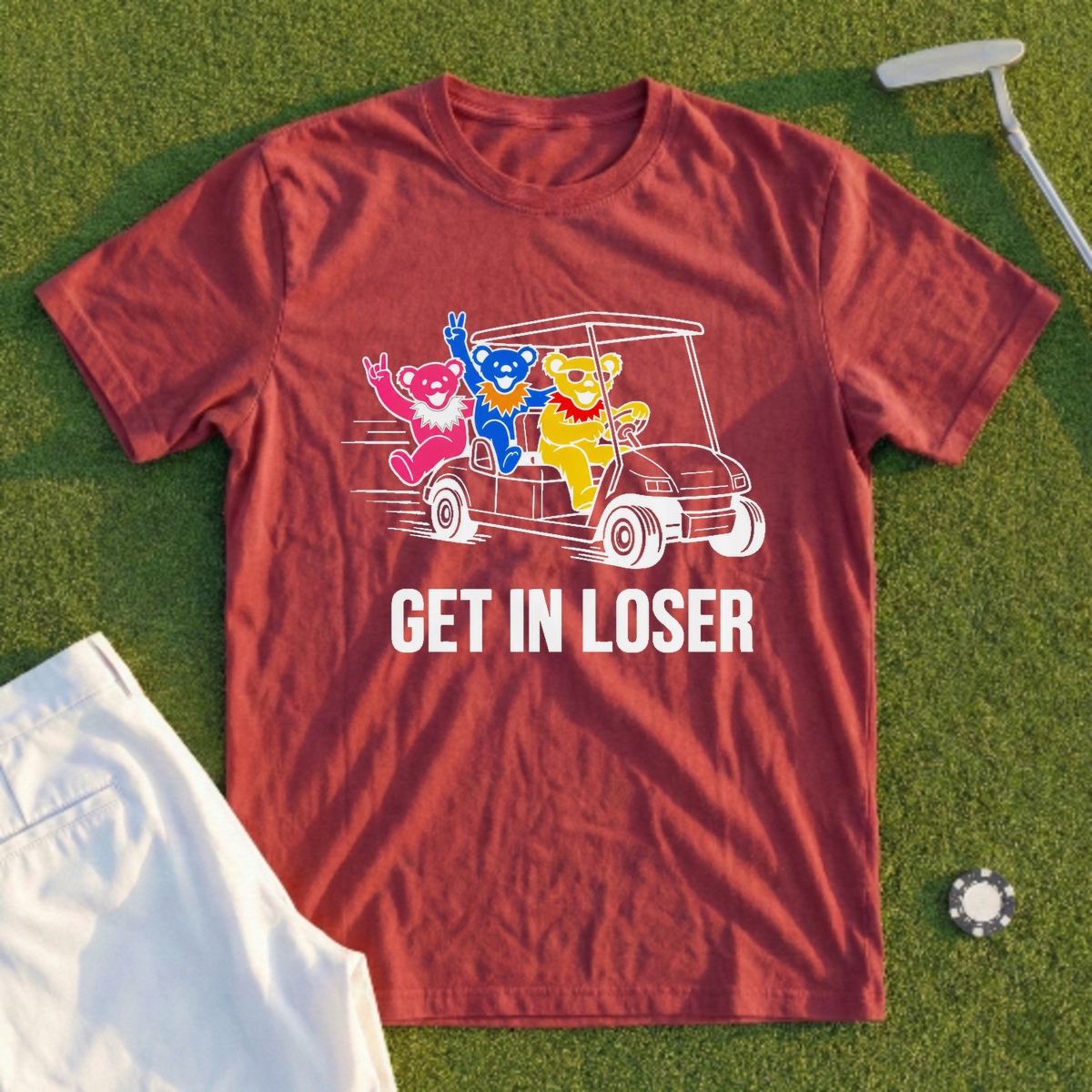 Get In Loser Bear Convoy Tee