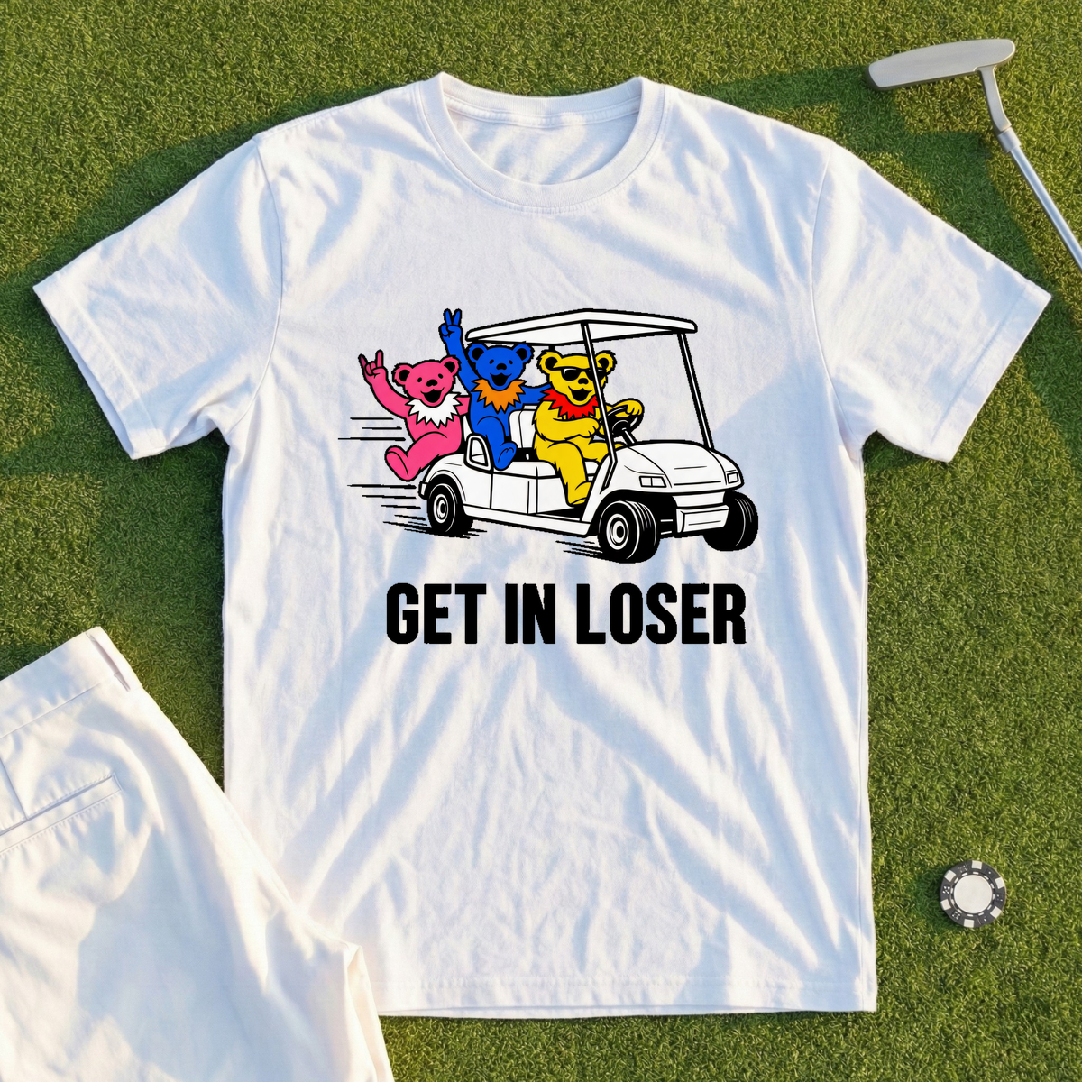 Get In Loser Bear Convoy Tee