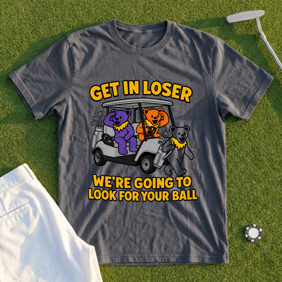 Get In Loser Bears Tee