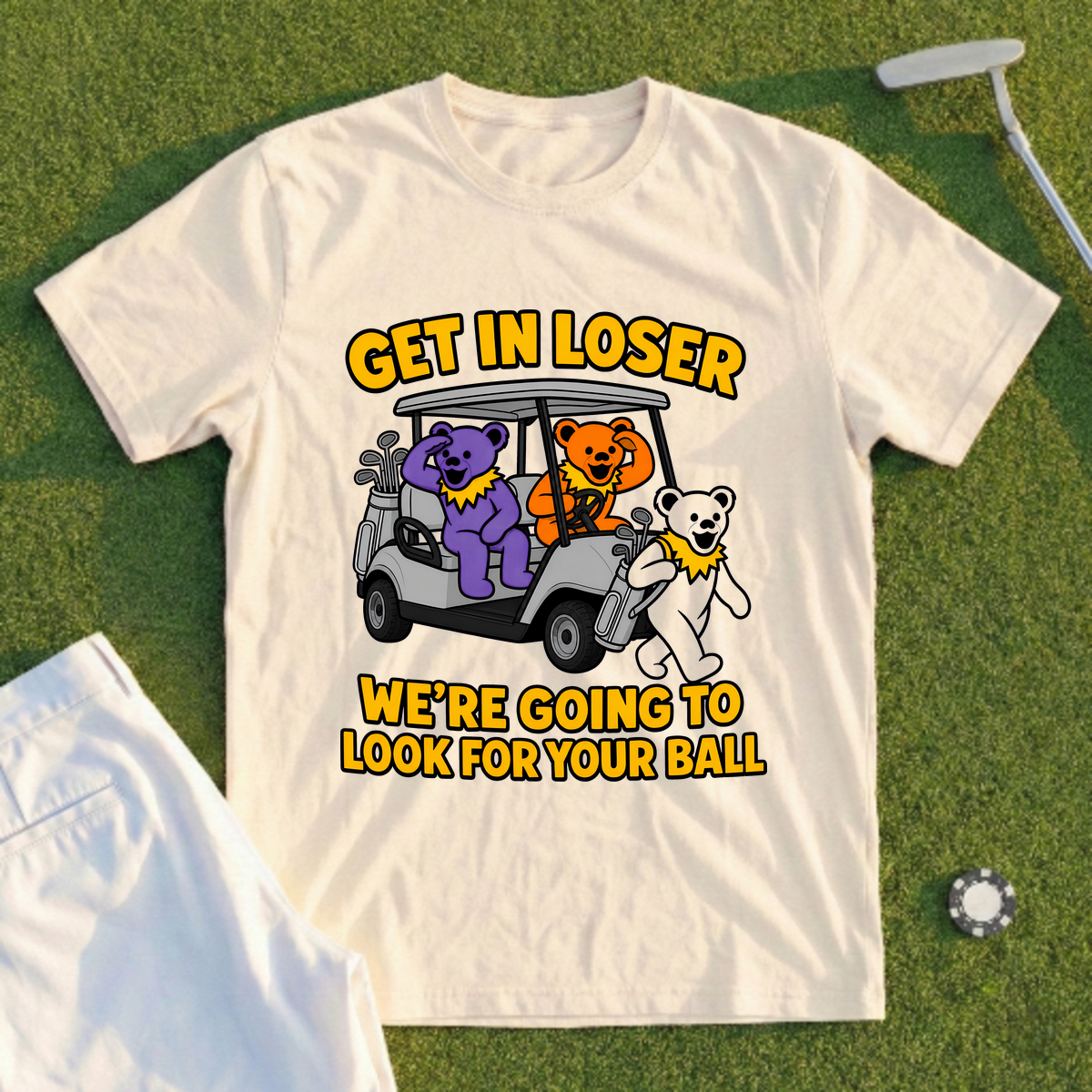 Get In Loser Bears Tee