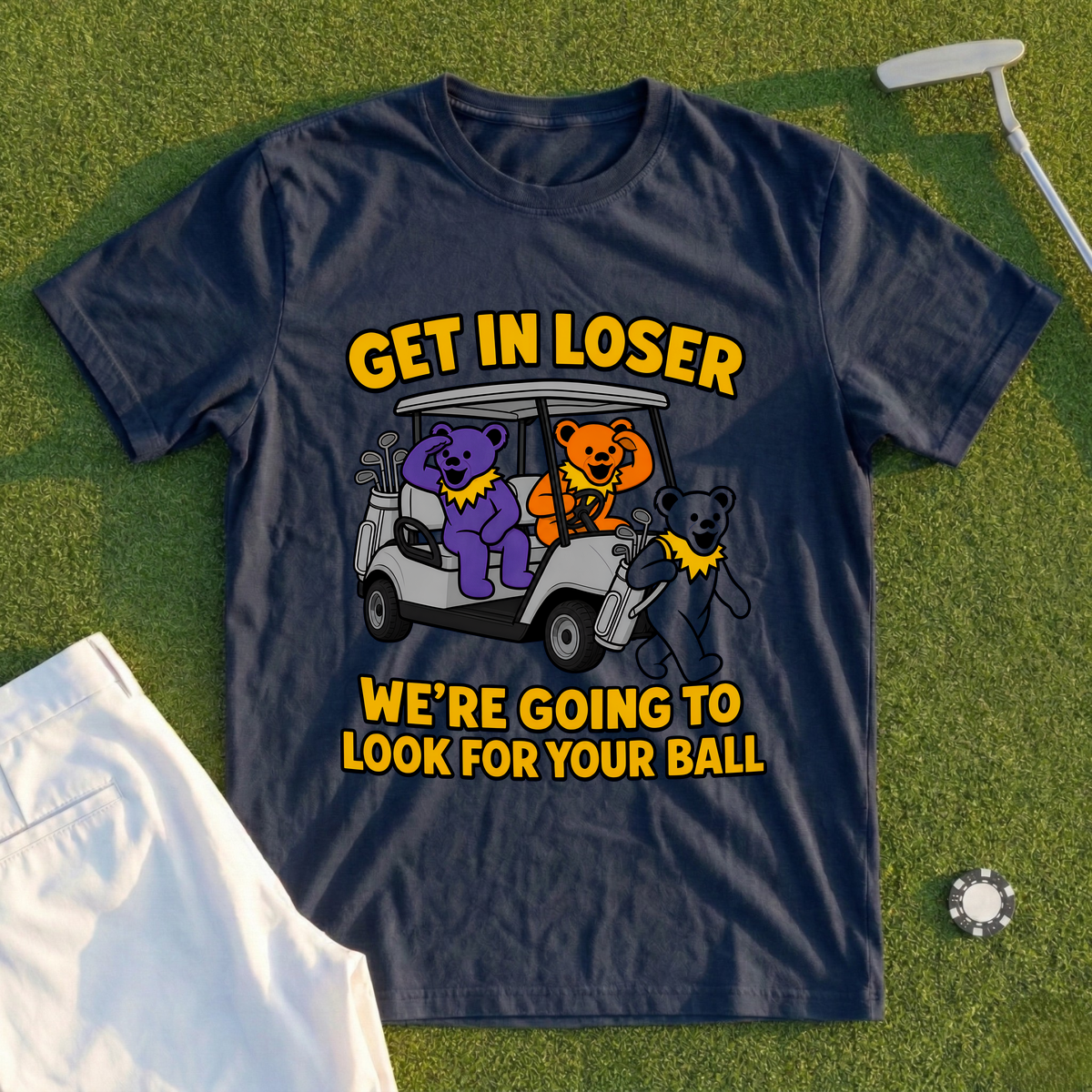 Get In Loser Bears Tee