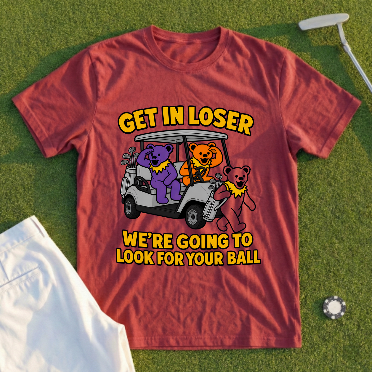 Get In Loser Bears Tee