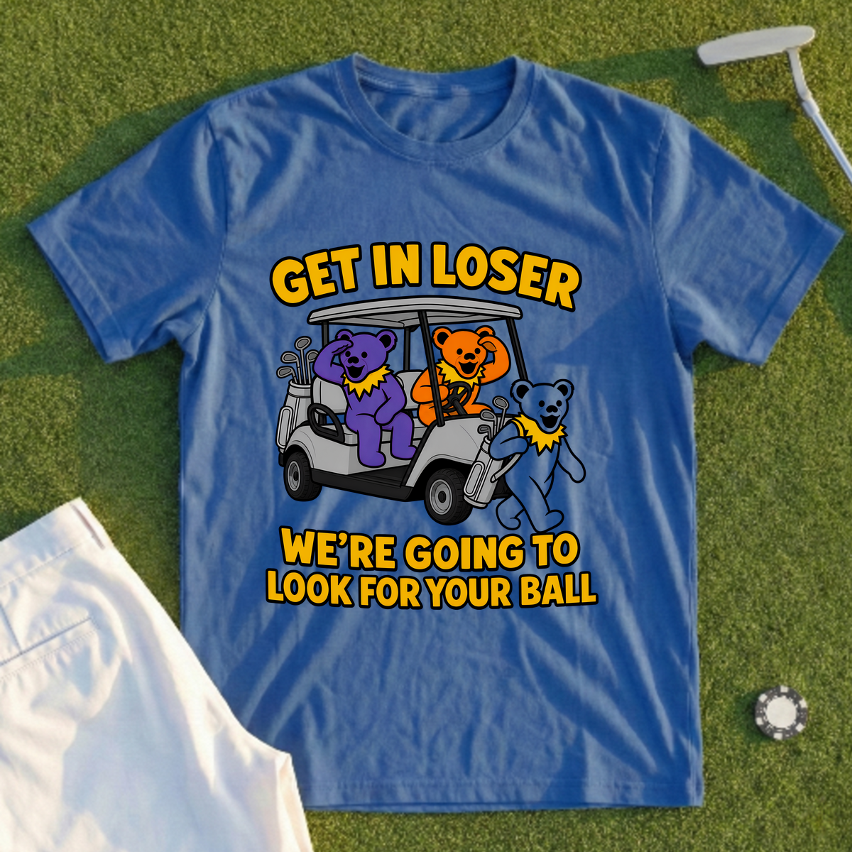 Get In Loser Bears Tee