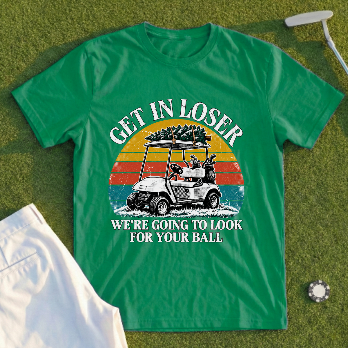 Get In Loser Christmas Tee