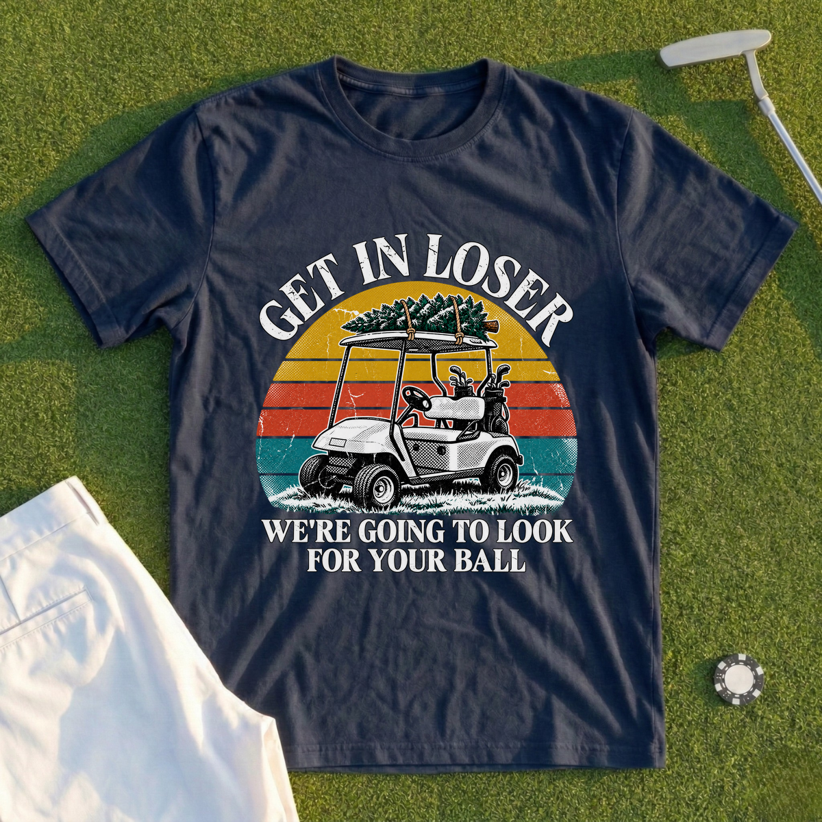 Get In Loser Christmas Tee