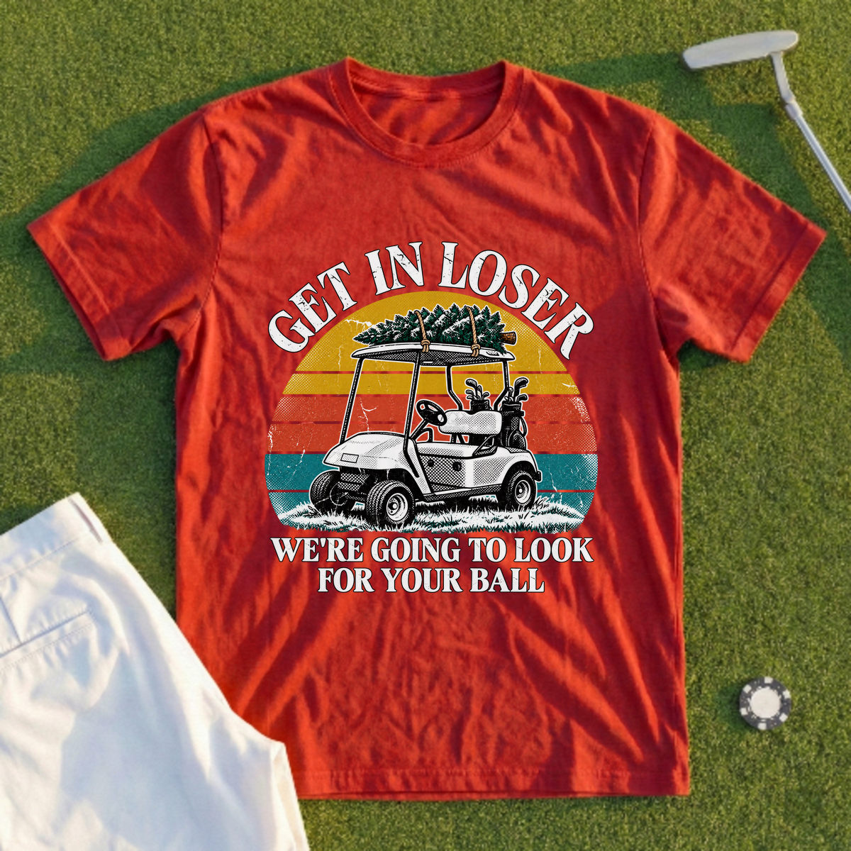 Get In Loser Christmas Tee